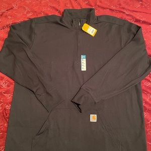 NWT Men’s Carhartt long sleeve 1/2 zip thermal shirt XXL